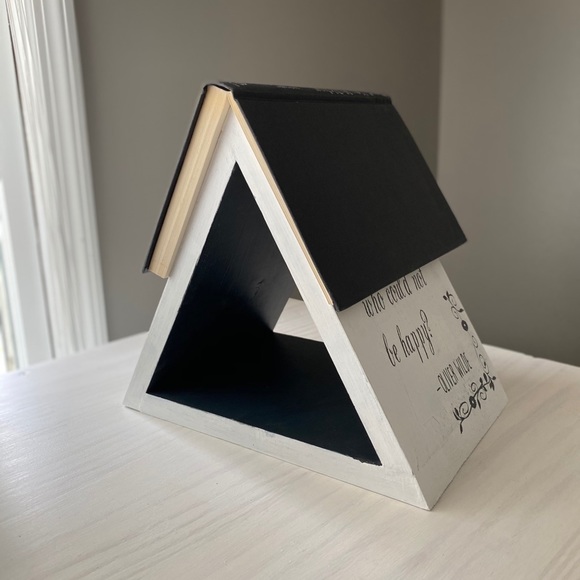 Reclaimed Pine Wood Rustic Farmhouse Book Rest - Picture 5 of 7